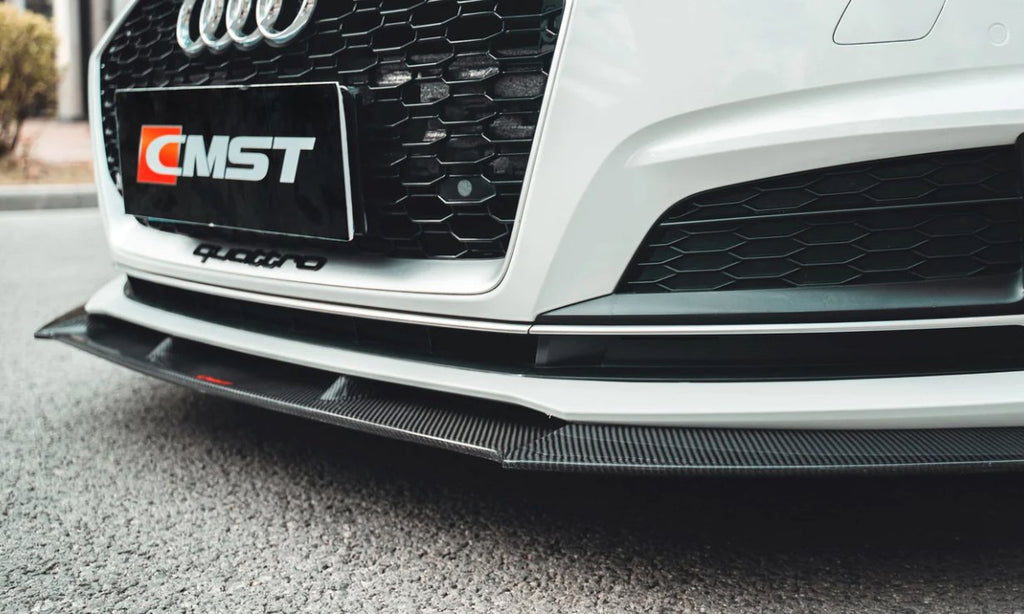 CMST - AUDI A5 S5 RS5 B9 CARBON FIBRE FRONT LIP SPLITTER