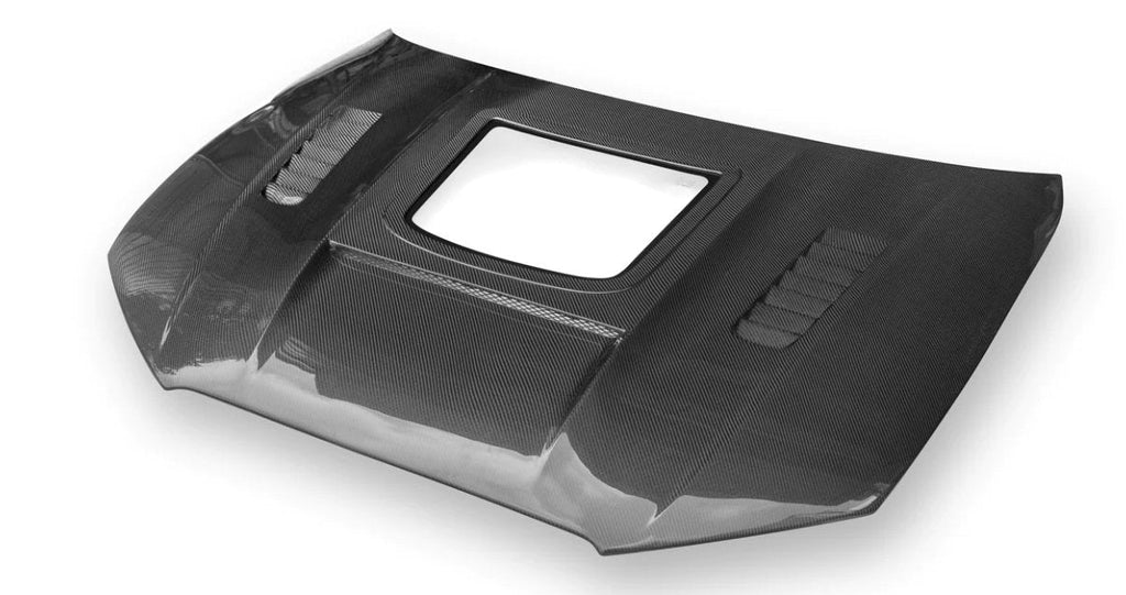 CMST - AUDI A3 / S3 / RS3 8V CARBON FIBRE TRANSPARENT GLASS BONNET HOOD