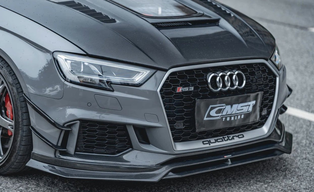 CMST - AUDI RS3 8V CARBON FIBRE FRONT LIP SPLITTER