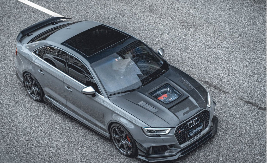 CMST - AUDI RS3 8V CARBON FIBRE FRONT LIP SPLITTER