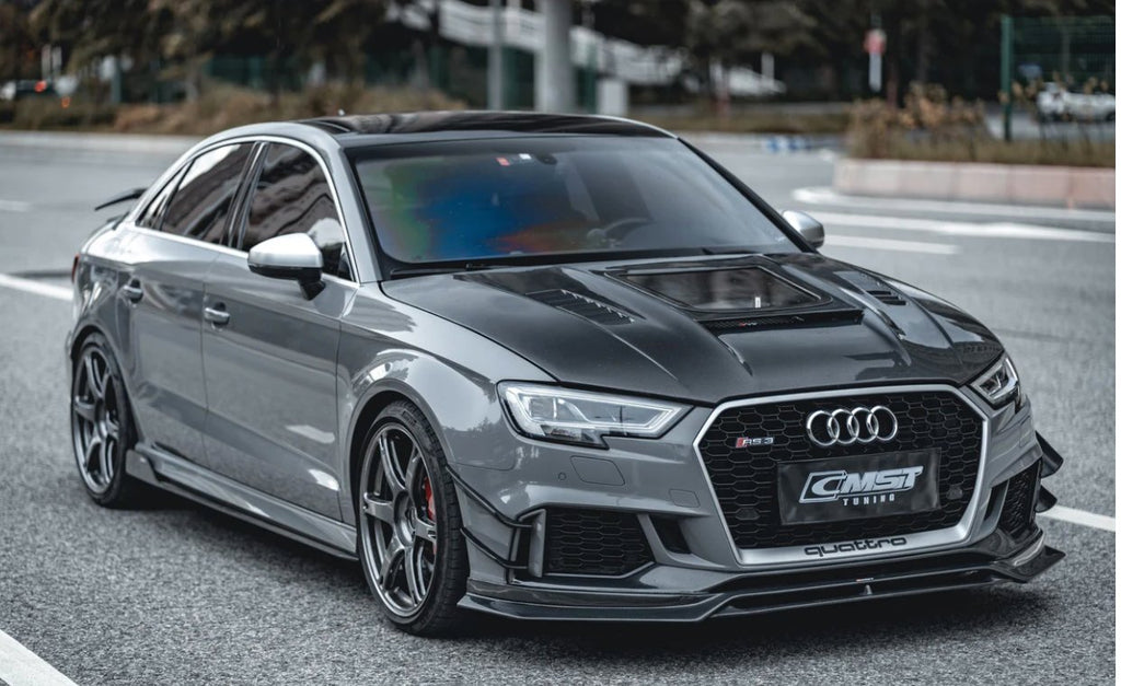 CMST - AUDI RS3 8V CARBON FIBRE FRONT LIP SPLITTER