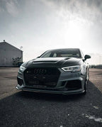 CMST - AUDI RS3 S3 A3 8V CARBON FIBRE BONNET HOOD V2