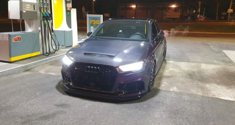 CMST - AUDI RS3 S3 A3 8V CARBON FIBRE BONNET HOOD V2