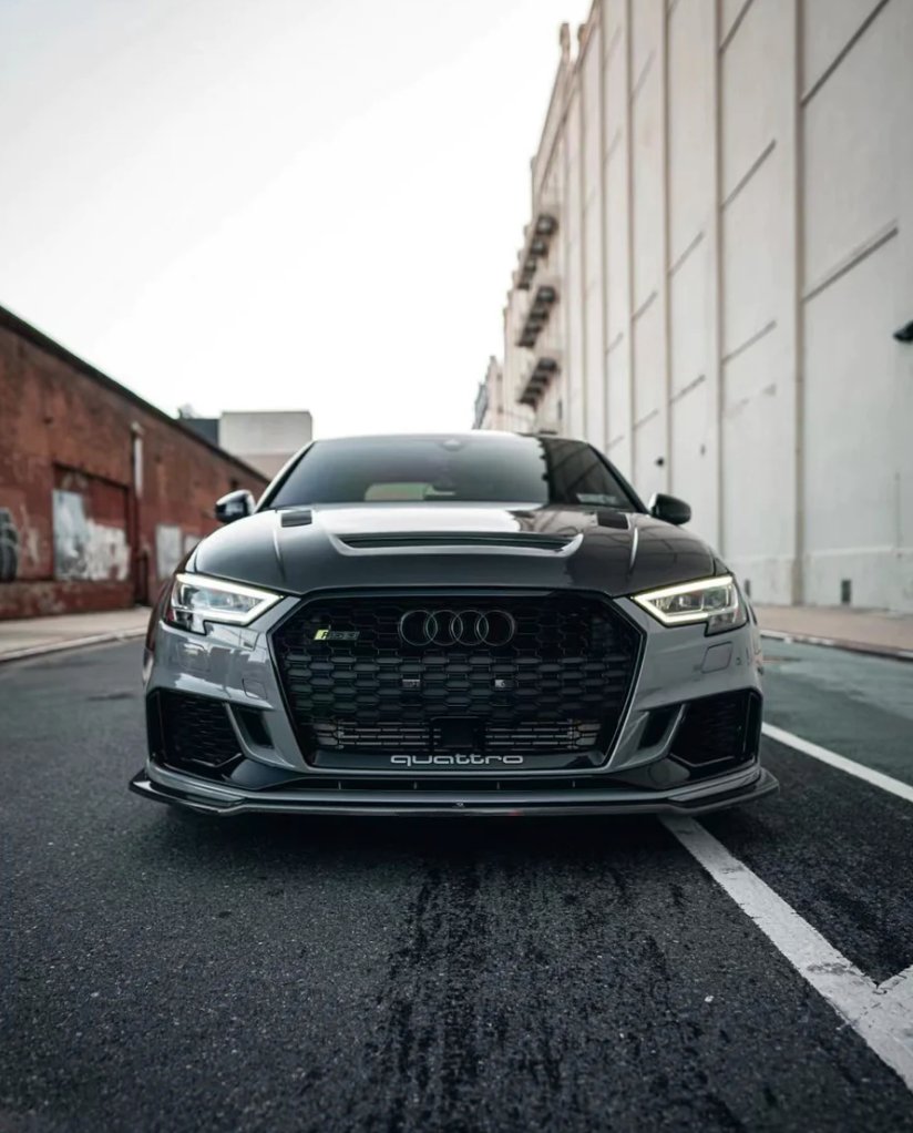 CMST - AUDI RS3 S3 A3 8V CARBON FIBRE BONNET HOOD V2