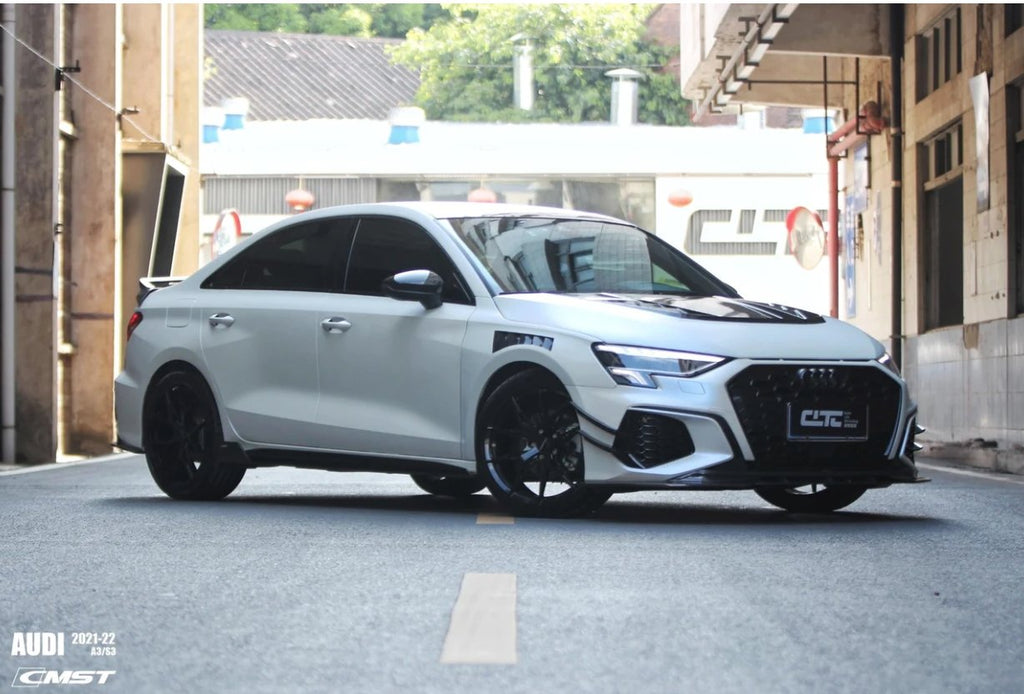 CMST - AUDI A3 S3 8Y CARBON FIBRE FRONT CANARDS