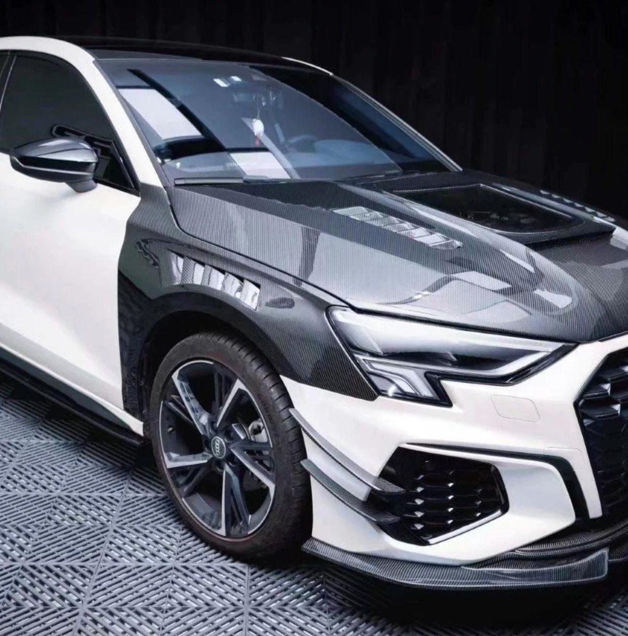 CMST - AUDI A3 S3 8Y CARBON FIBRE FRONT FENDERS