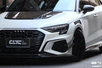 CMST - AUDI A3 S3 8Y CARBON FIBRE FRONT LIP SPLITTER