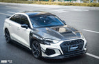 CMST - AUDI A3 S3 8Y CARBON FIBRE FRONT LIP SPLITTER
