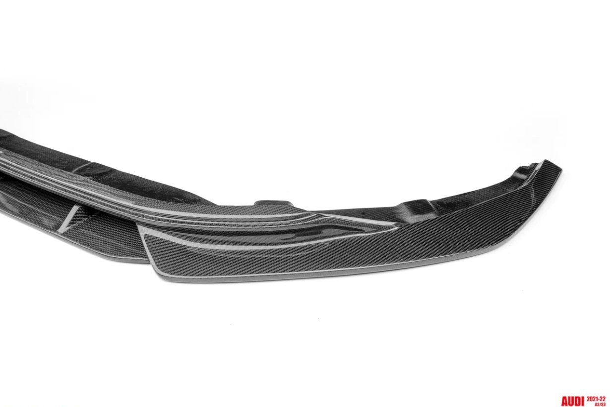 CMST - AUDI A3 S3 8Y CARBON FIBRE FRONT LIP SPLITTER