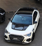 CMST - AUDI A3 S3 8Y CARBON FIBRE FRONT LIP SPLITTER