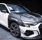 CMST - AUDI A3 S3 8Y CARBON FIBRE TRANSPARENT HOOD BONNET