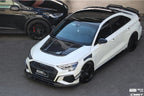 CMST - AUDI A3 S3 8Y CARBON FIBRE TRANSPARENT HOOD BONNET
