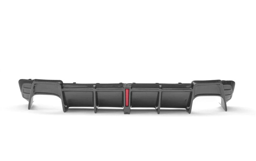 CMST - AUDI S4 & A4 S-LINE B9 B9.5 CARBON FIBRE DIFFUSER WITH LED BRAKE LIGHT