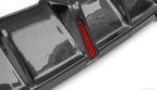 CMST - AUDI S4 & A4 S-LINE B9 B9.5 CARBON FIBRE DIFFUSER WITH LED BRAKE LIGHT