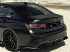 CMST - BMW 3 SERIES G20 CARBON FIBRE DIFFUSER WITH LED BRAKE LIGHT