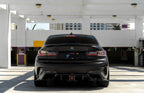 CMST - BMW 3 SERIES G20 CARBON FIBRE DIFFUSER WITH LED BRAKE LIGHT
