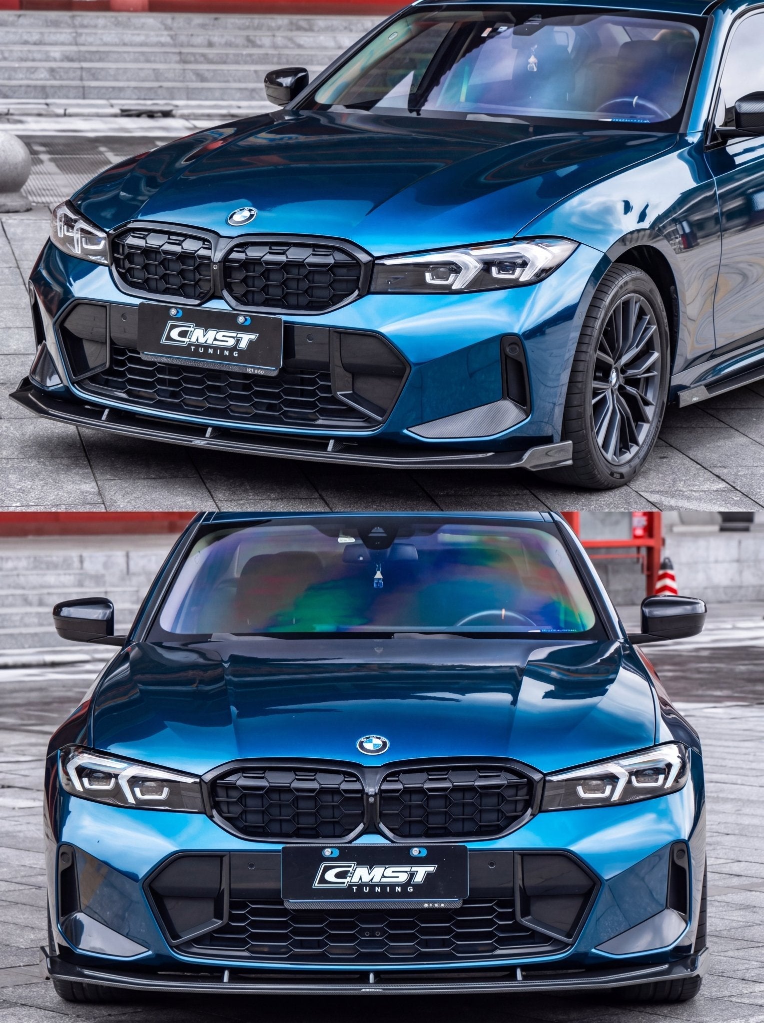 CMST - BMW 3 SERIES G20 LCI DRY CARBON FIBRE FRONT LIP