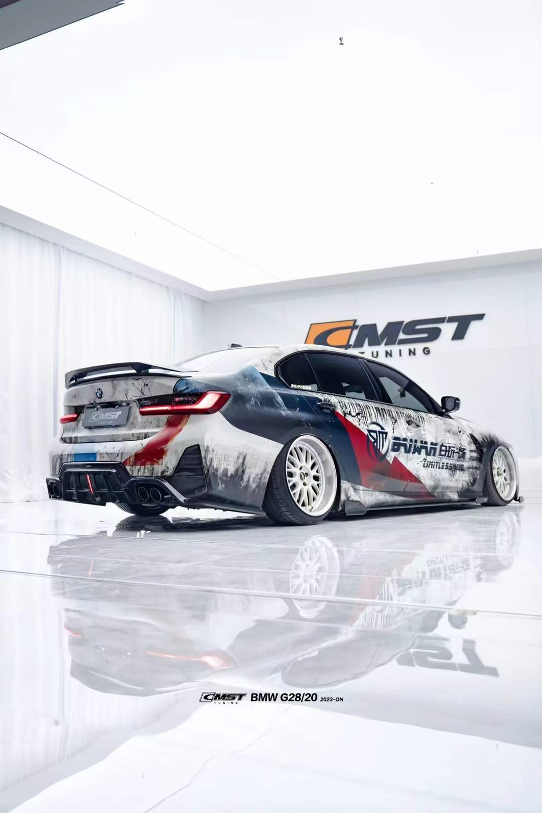 CMST - BMW 3 SERIES G20 LCI DRY CARBON FIBRE REAR DIFFUSER