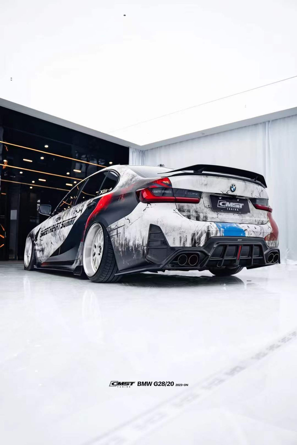 CMST - BMW 3 SERIES G20 LCI DRY CARBON FIBRE REAR DIFFUSER