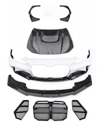 CMST - BMW 4 SERIES G22 FRP/ CARBON FIBER FRONT BUMPER AND HOOD BONNET CONVERSION UPGRADE KIT