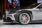 CMST - BMW 4 SERIES G22 FRP/ CARBON FIBER FRONT BUMPER AND HOOD BONNET CONVERSION UPGRADE KIT