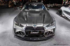 CMST - BMW 4 SERIES G22 FRP/ CARBON FIBER FRONT BUMPER AND HOOD BONNET CONVERSION UPGRADE KIT