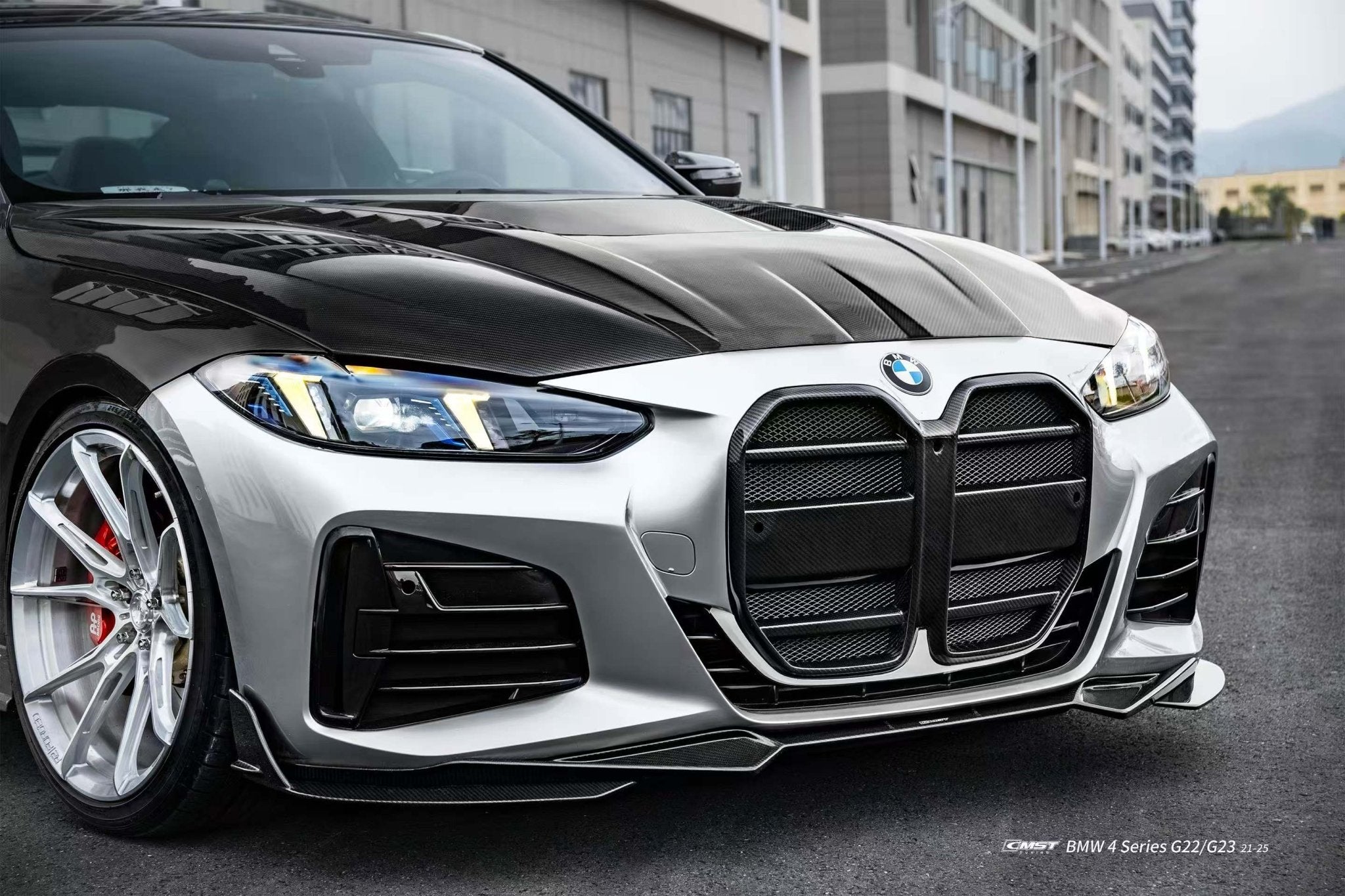 CMST - BMW 4 SERIES G22 / G23 DRY CARBON FRONT MESH GRILLE