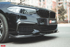 CMST - BMW 5 SERIES G30 PRE LCI CARBON FIBRE FRONT CANARDS