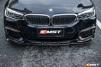 CMST - BMW 5 SERIES G30 PRE LCI CARBON FIBRE FRONT CANARDS