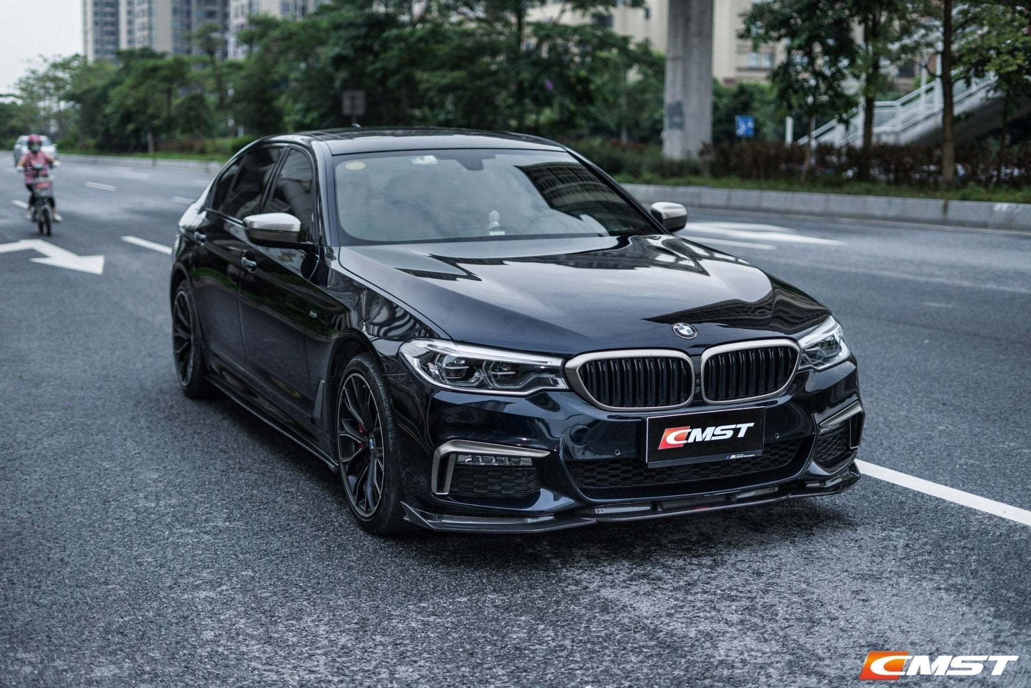 CMST - BMW 5 SERIES G30 PRE LCI CARBON FIBRE FRONT LIP