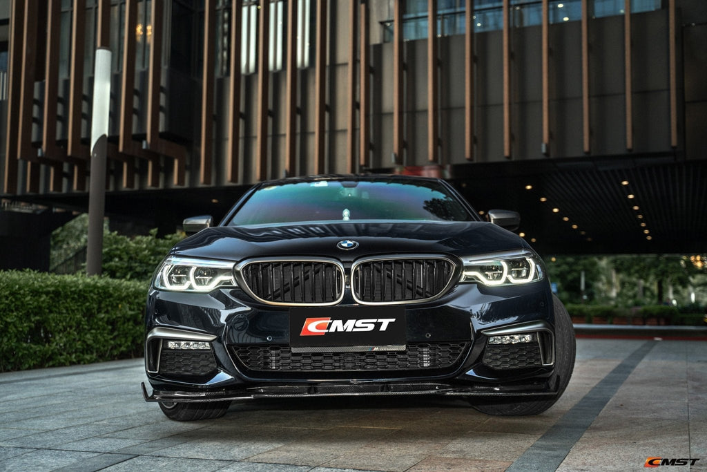 CMST - BMW 5 SERIES G30 PRE LCI CARBON FIBRE FRONT LIP