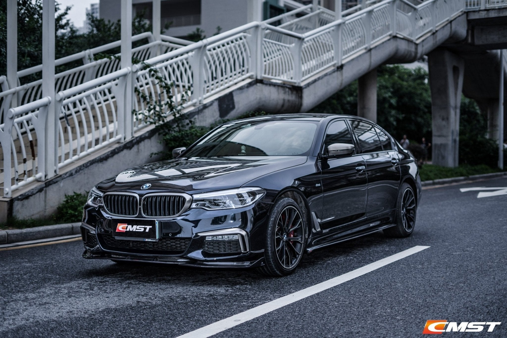 CMST - BMW 5 SERIES G30 PRE LCI CARBON FIBRE FRONT LIP