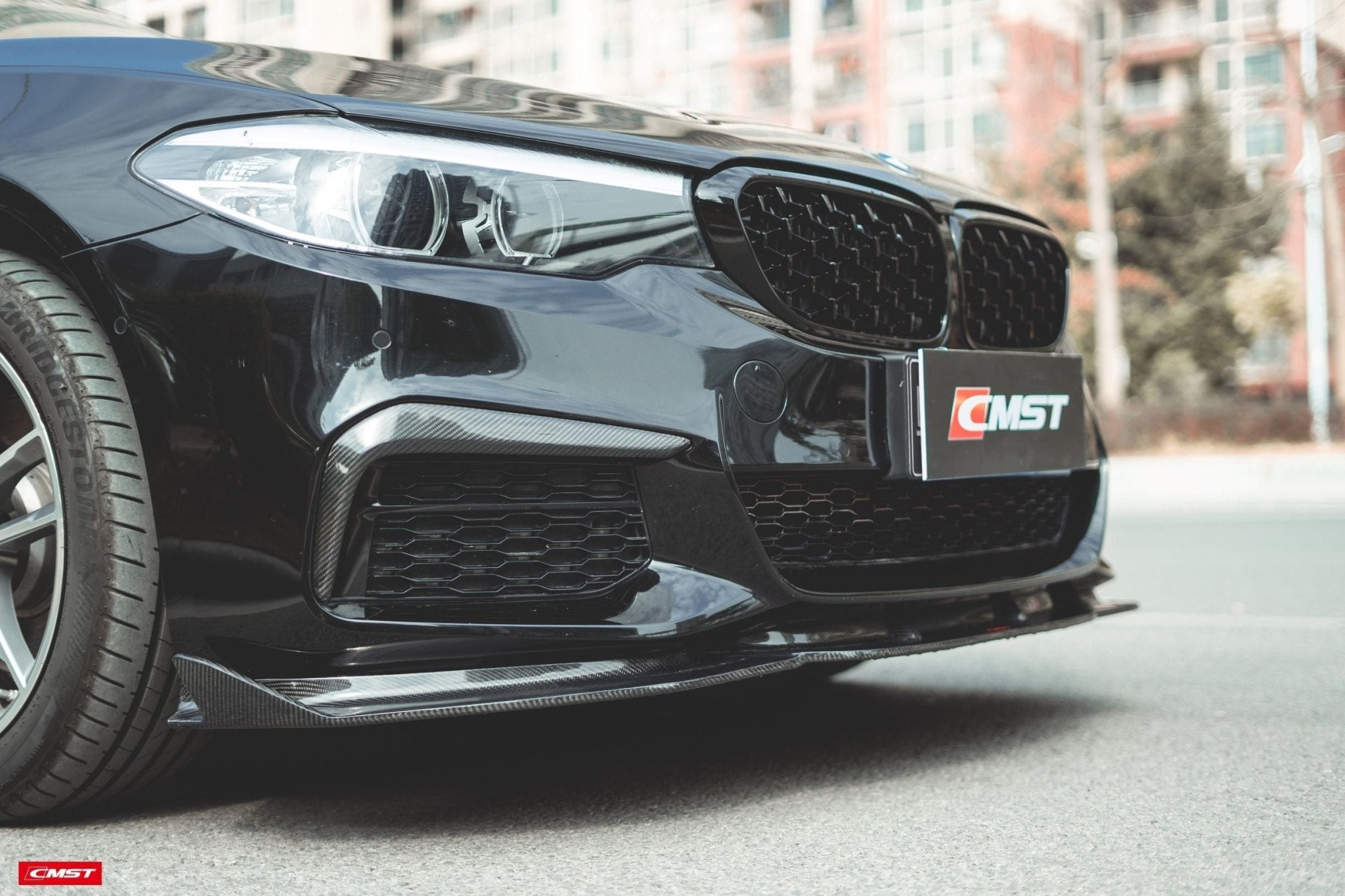 CMST - BMW 5 SERIES G30 PRE LCI CARBON FIBRE FRONT LIP