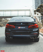 CMST - BMW 5 SERIES G30 PRE LCI CARBON FIBRE REAR DIFFUSER