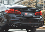CMST - BMW 5 SERIES G30 PRE LCI CARBON FIBRE REAR DIFFUSER