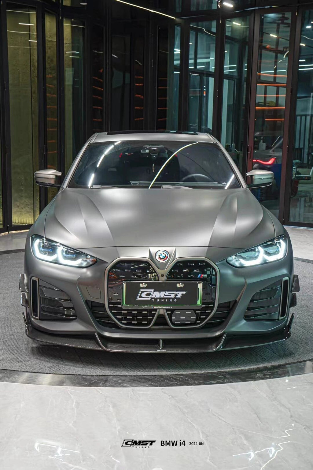 CMST - BMW I4 G26 M50 DRY CARBON FIBRE FRONT LIP