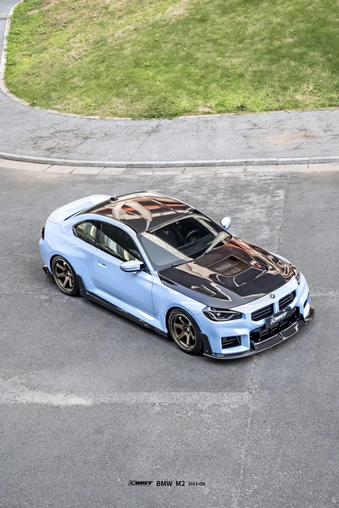 CMST - BMW M2 G87 DRY CARBON FIBRE TRANSPARENT BONNET HOOD