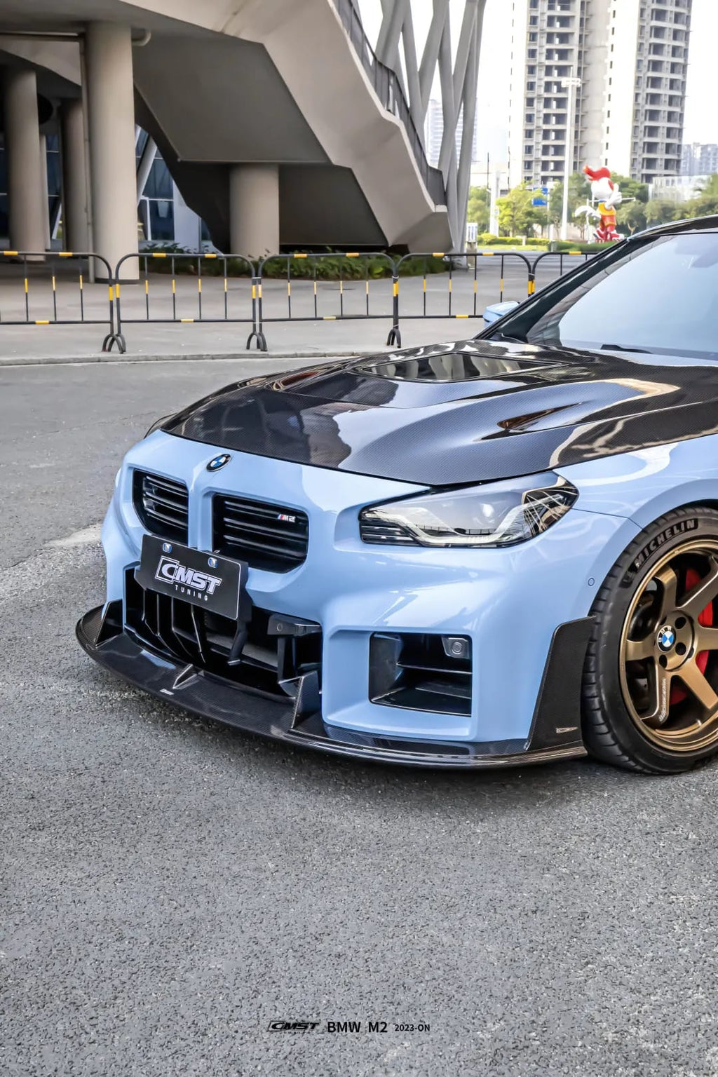 CMST - BMW M2 G87 DRY CARBON FIBRE TRANSPARENT BONNET HOOD