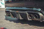 CMST - BMW M2 / M2C F87 CARBON FIBRE LED REAR DIFFUSER
