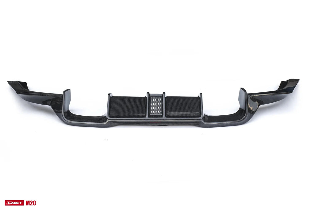 CMST - BMW M2 / M2C F87 CARBON FIBRE LED REAR DIFFUSER