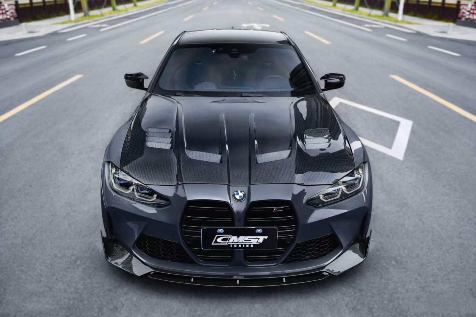 CMST - BMW M3 G80 / M4 G82 CARBON FIBRE FRONT LIP