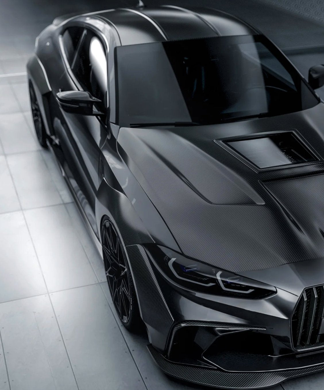 CMST - BMW M3 G80 / M4 G82 G83 CARBON FIBRE TRANSPARENT BONNET HOOD