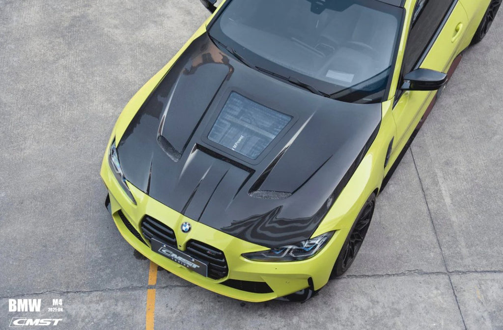 CMST - BMW M3 G80 / M4 G82 G83 CARBON FIBRE TRANSPARENT BONNET HOOD