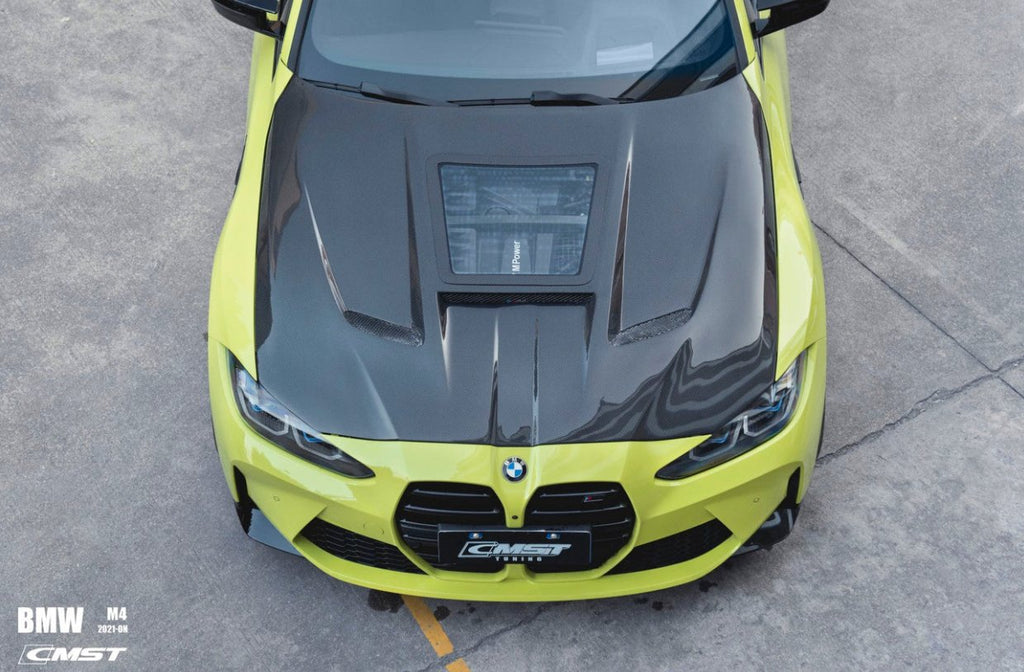 CMST - BMW M3 G80 / M4 G82 G83 CARBON FIBRE TRANSPARENT BONNET HOOD