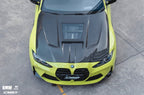 CMST - BMW M3 G80 / M4 G82 G83 CARBON FIBRE TRANSPARENT BONNET HOOD