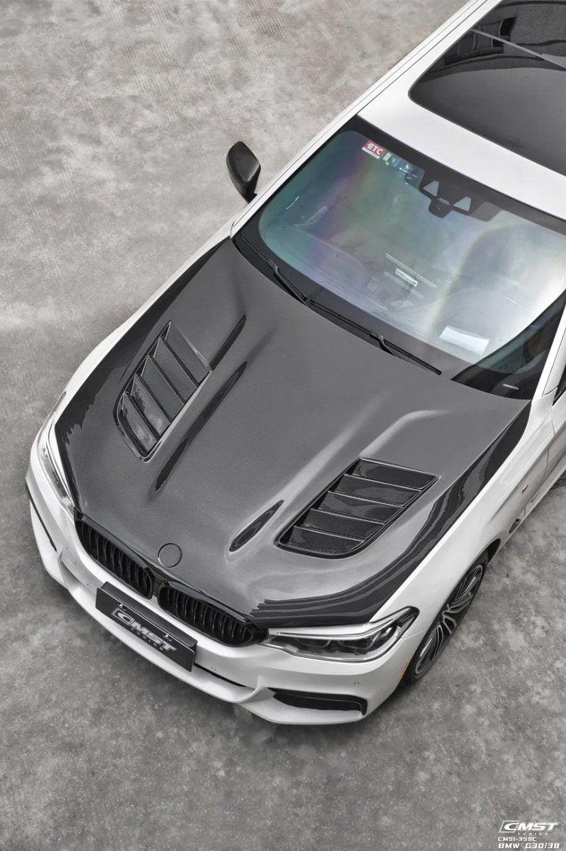 CMST - BMW M5 F90 G30 540i M550i CARBON FIBRE BONNET HOOD V1