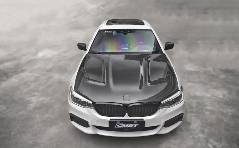 CMST - BMW M5 F90 / 5 SERIES G30 540i M550i CARBON FIBRE BONNET HOOD V2