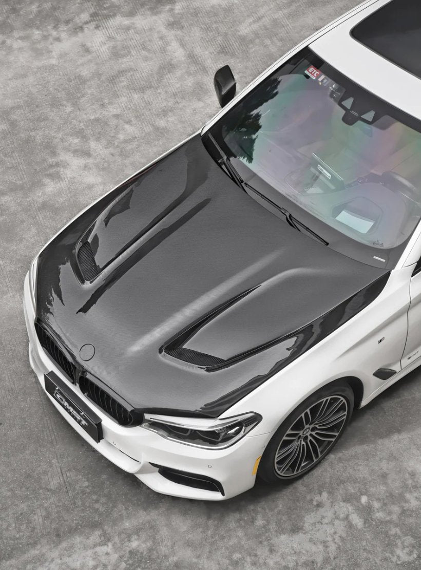 CMST - BMW M5 F90 / 5 SERIES G30 540i M550i CARBON FIBRE BONNET HOOD V2