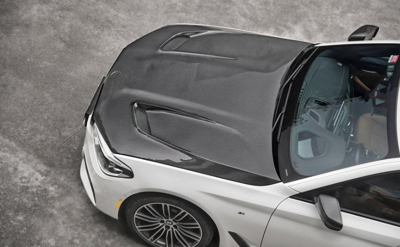 CMST - BMW M5 F90 / 5 SERIES G30 540i M550i CARBON FIBRE BONNET HOOD V2