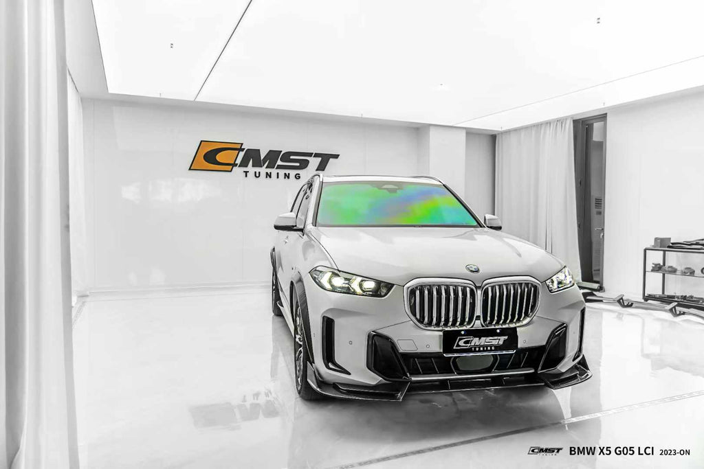 CMST - BMW X5 G05 LCI DRY CARBON FIBRE FRONT LIP